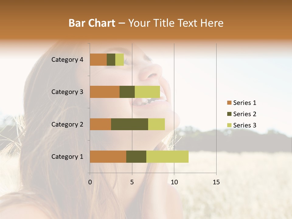 Smile Portrait Gorgeous PowerPoint Template