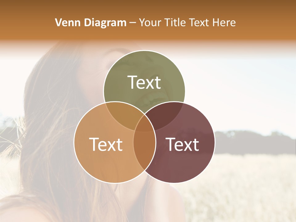 Smile Portrait Gorgeous PowerPoint Template