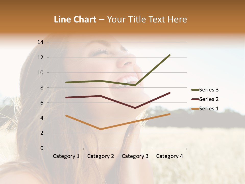 Smile Portrait Gorgeous PowerPoint Template