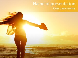 Flip Shore Young PowerPoint Template