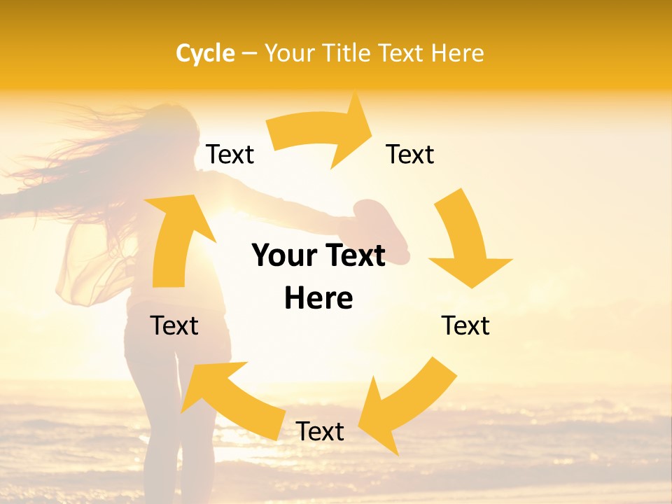Flip Shore Young PowerPoint Template