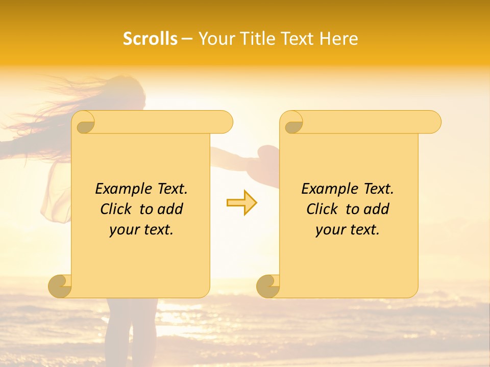 Flip Shore Young PowerPoint Template