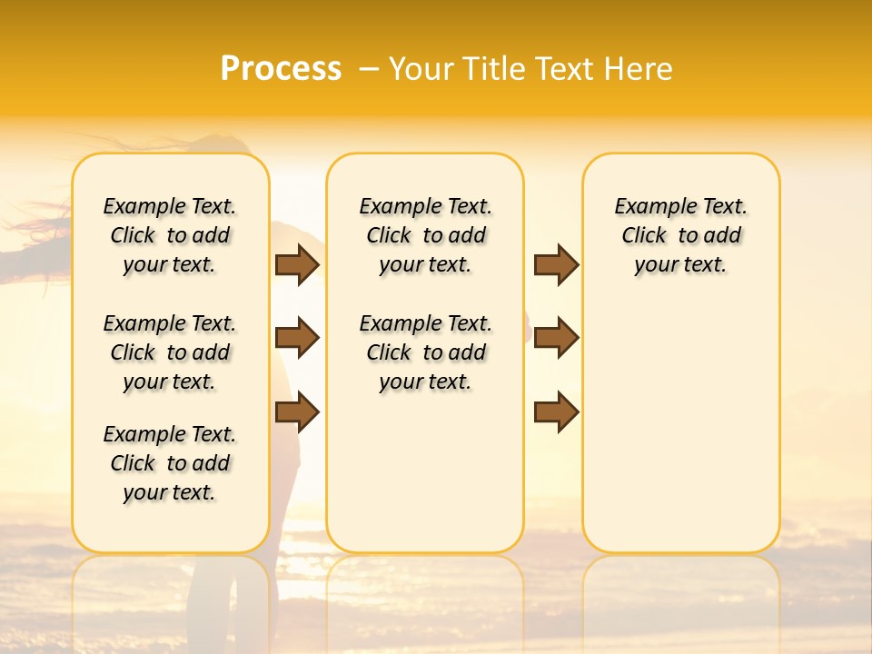 Flip Shore Young PowerPoint Template