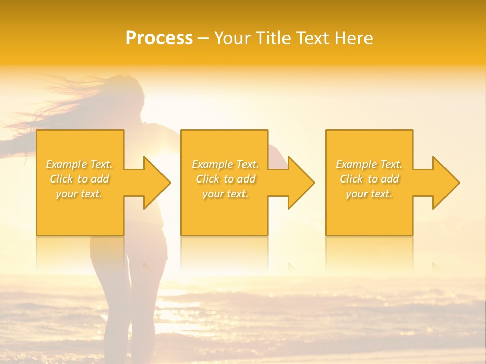 Flip Shore Young PowerPoint Template