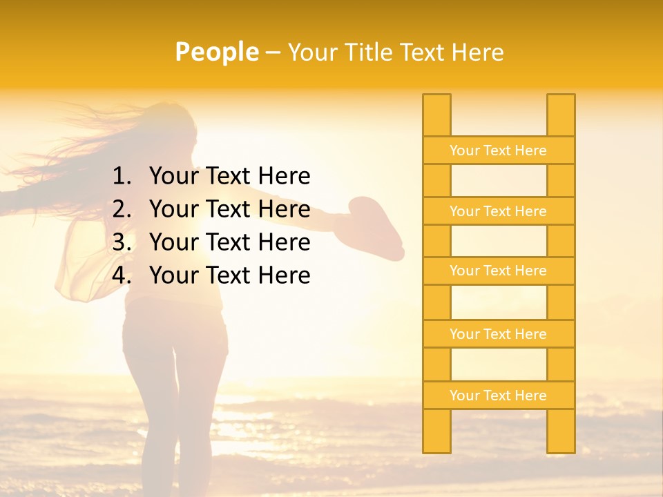 Flip Shore Young PowerPoint Template