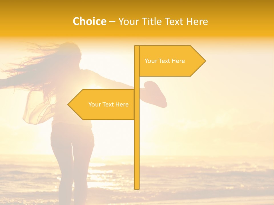 Flip Shore Young PowerPoint Template