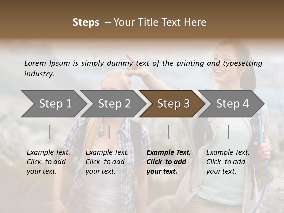 Happy Healthy Natural PowerPoint Template