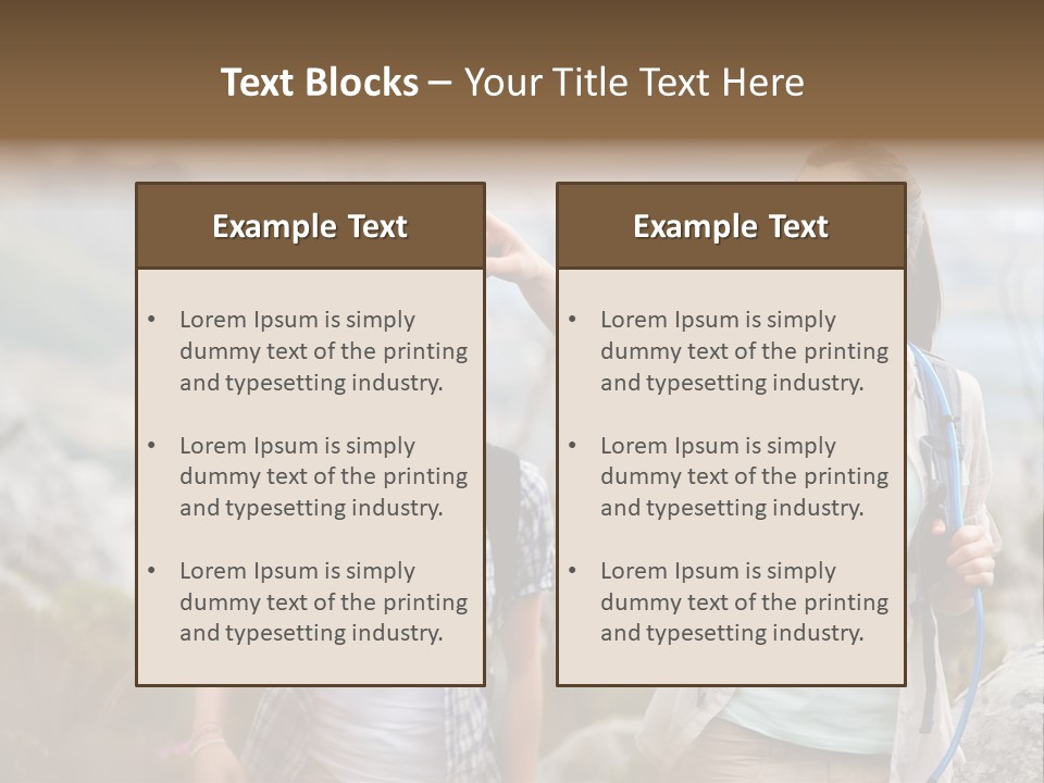 Happy Healthy Natural PowerPoint Template