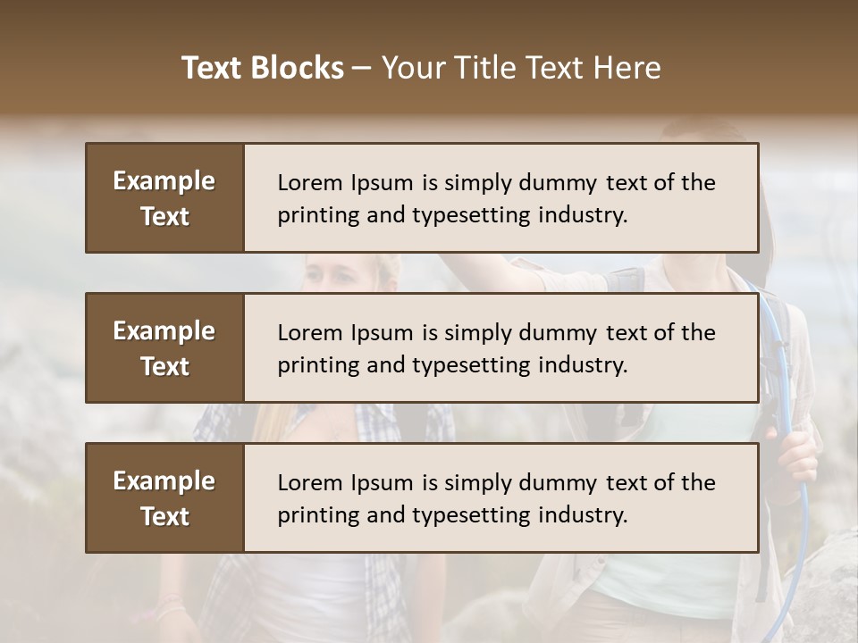 Happy Healthy Natural PowerPoint Template