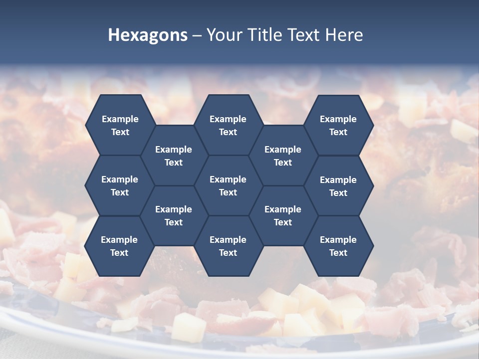 Delicious White Plate PowerPoint Template