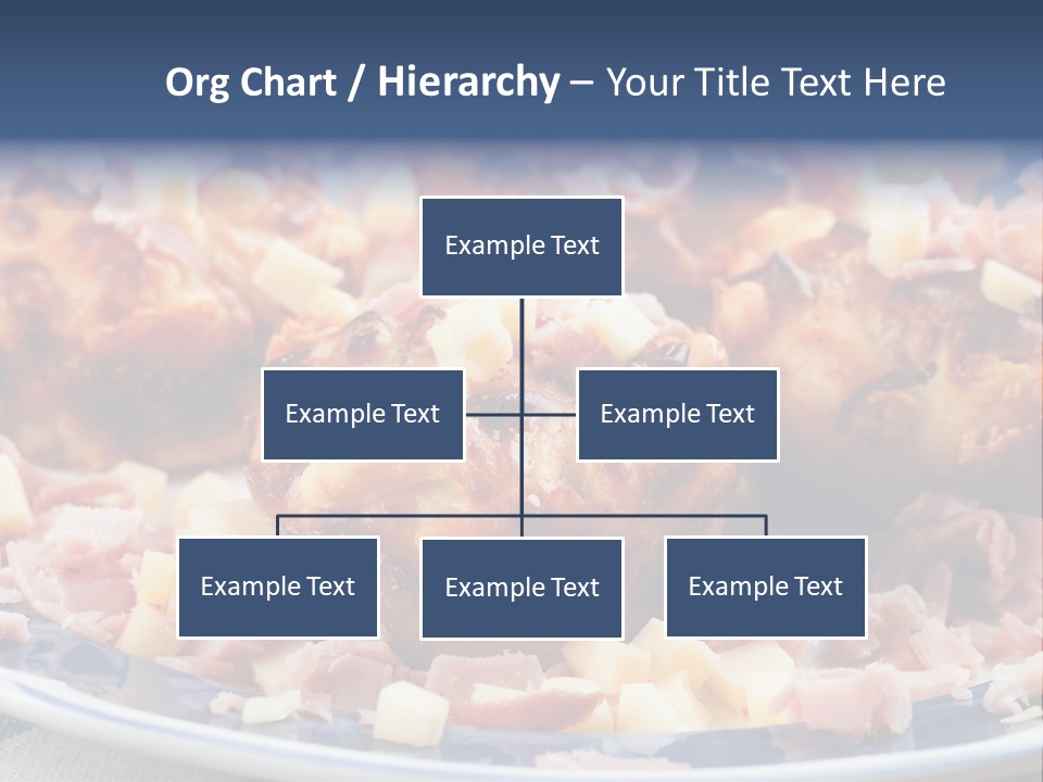 Delicious White Plate PowerPoint Template