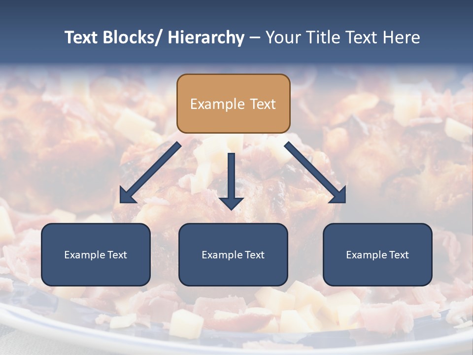 Delicious White Plate PowerPoint Template