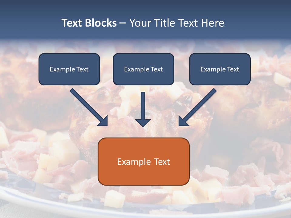 Delicious White Plate PowerPoint Template