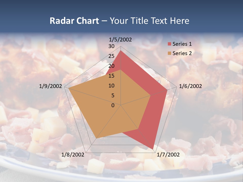 Delicious White Plate PowerPoint Template