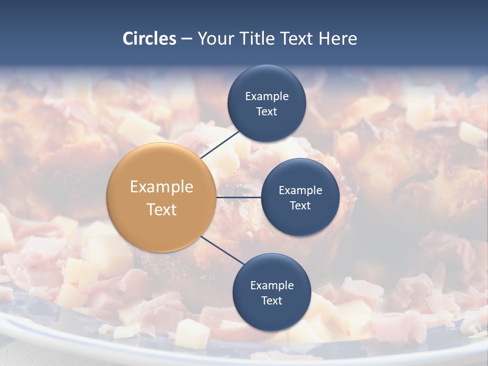 Delicious White Plate PowerPoint Template