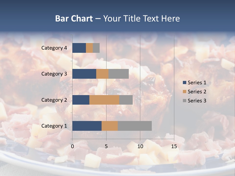 Delicious White Plate PowerPoint Template