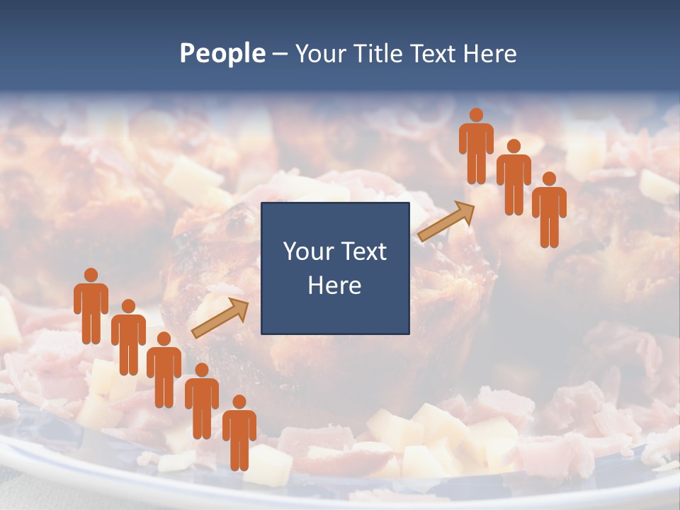 Delicious White Plate PowerPoint Template
