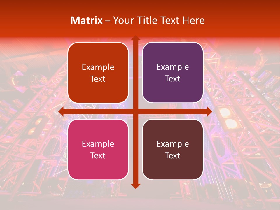 Electric Scene Architecture PowerPoint Template