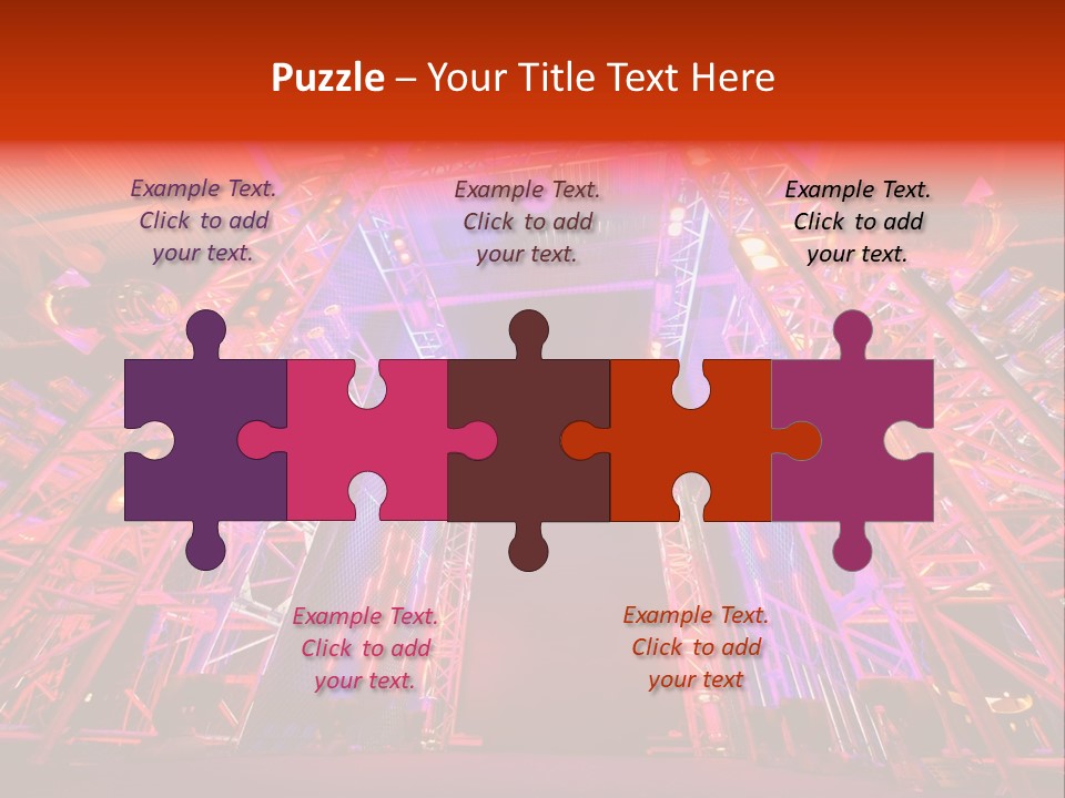 Electric Scene Architecture PowerPoint Template