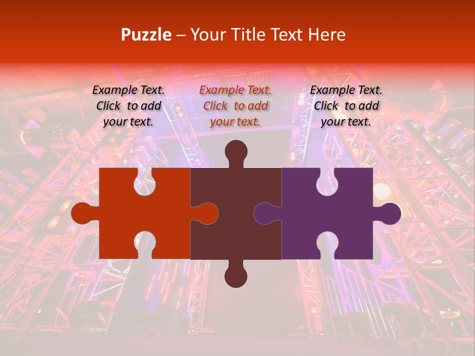 Electric Scene Architecture PowerPoint Template