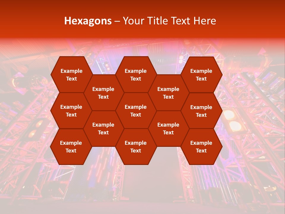 Electric Scene Architecture PowerPoint Template