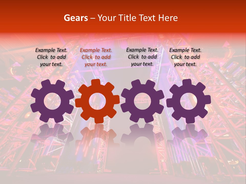 Electric Scene Architecture PowerPoint Template