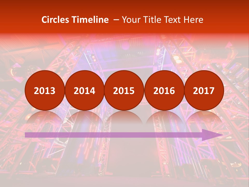 Electric Scene Architecture PowerPoint Template