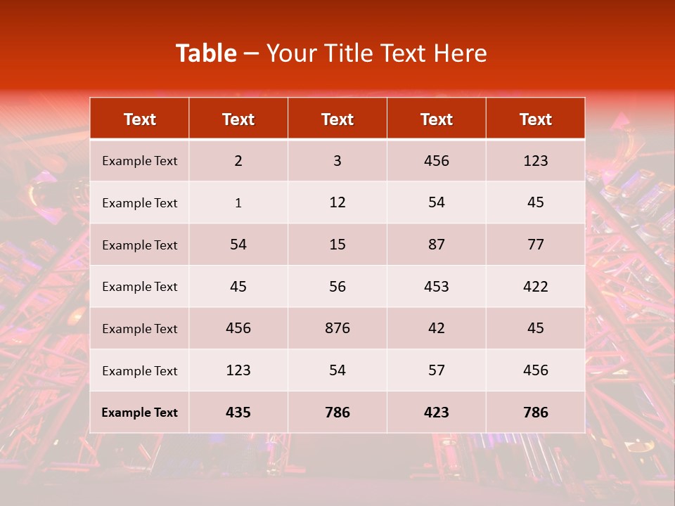 Electric Scene Architecture PowerPoint Template