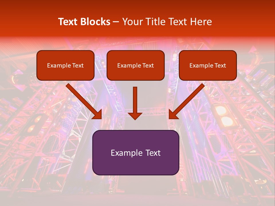 Electric Scene Architecture PowerPoint Template