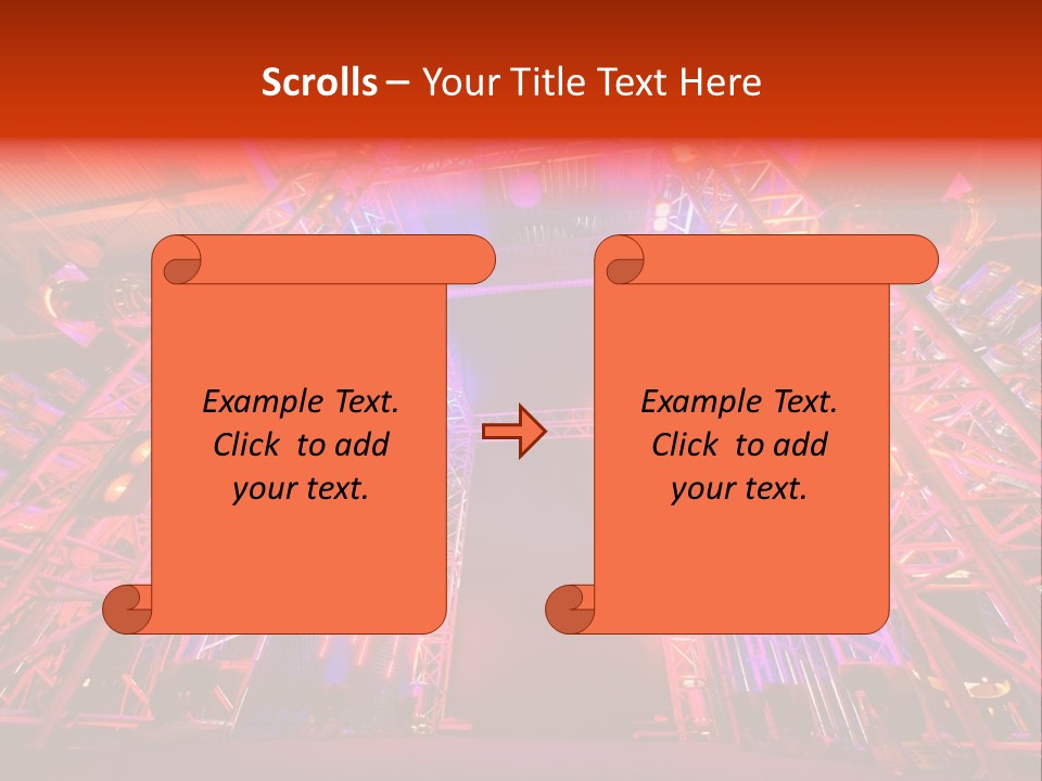 Electric Scene Architecture PowerPoint Template