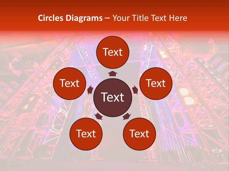 Electric Scene Architecture PowerPoint Template
