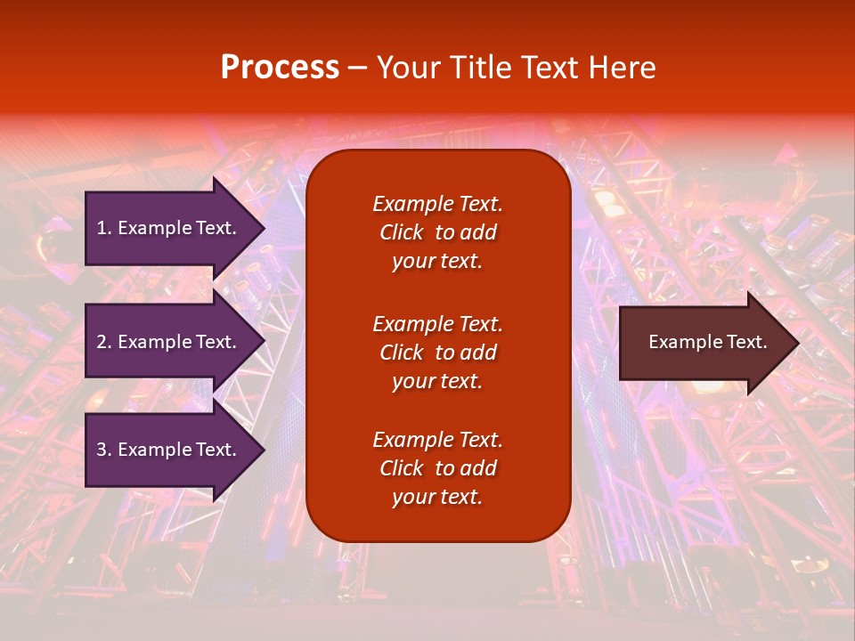 Electric Scene Architecture PowerPoint Template