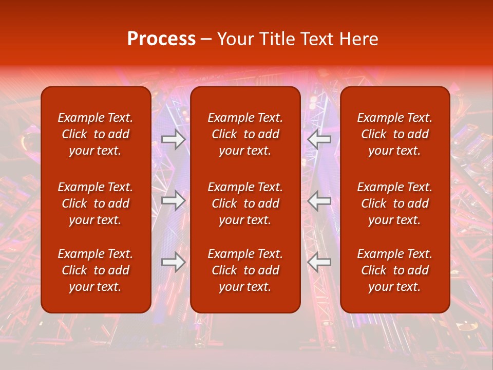 Electric Scene Architecture PowerPoint Template