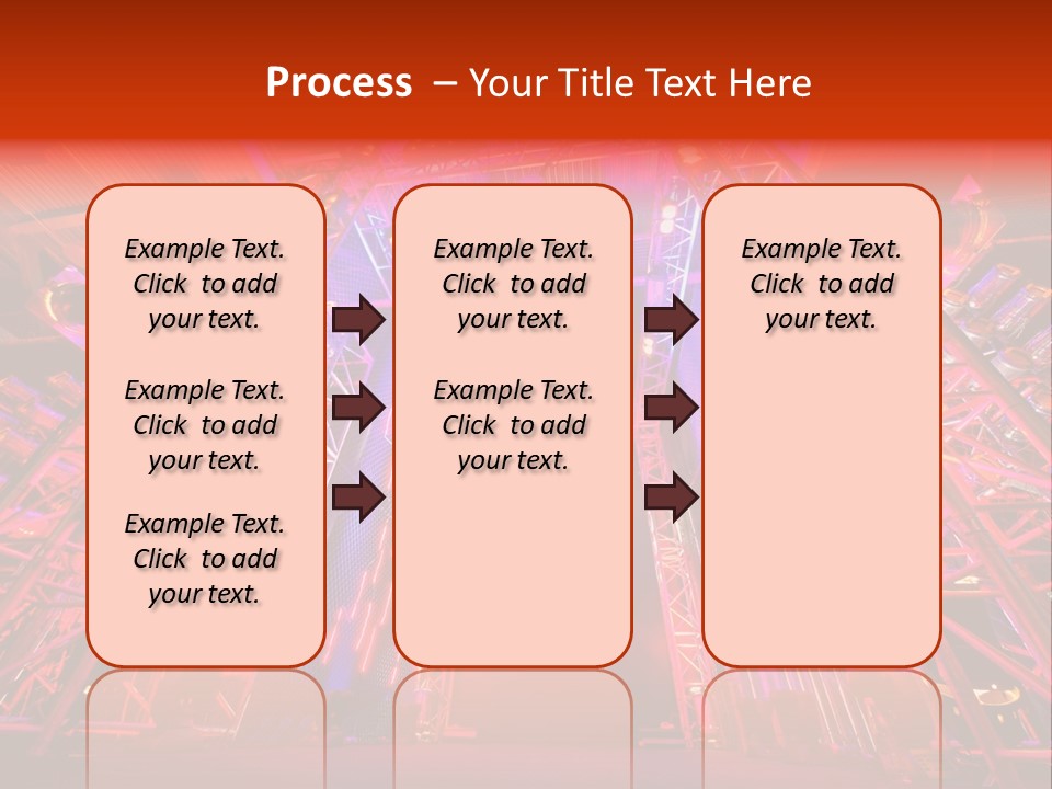 Electric Scene Architecture PowerPoint Template