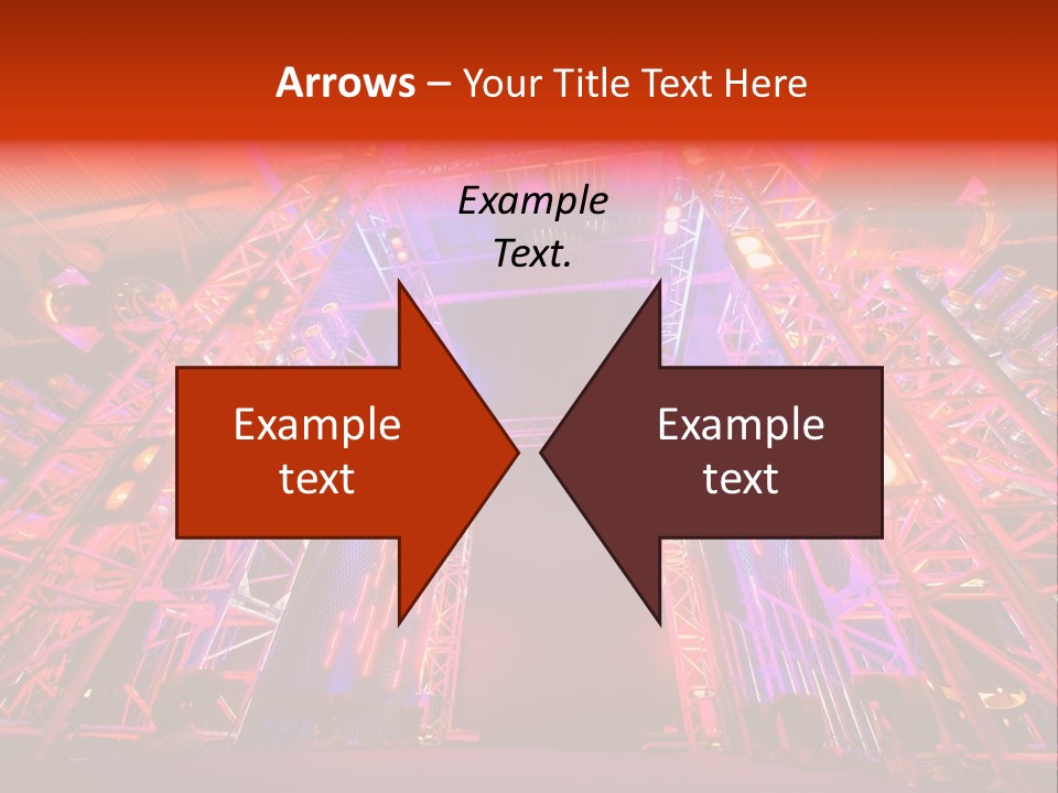 Electric Scene Architecture PowerPoint Template