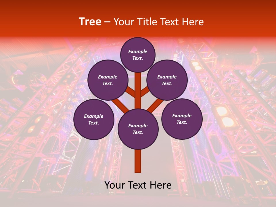 Electric Scene Architecture PowerPoint Template