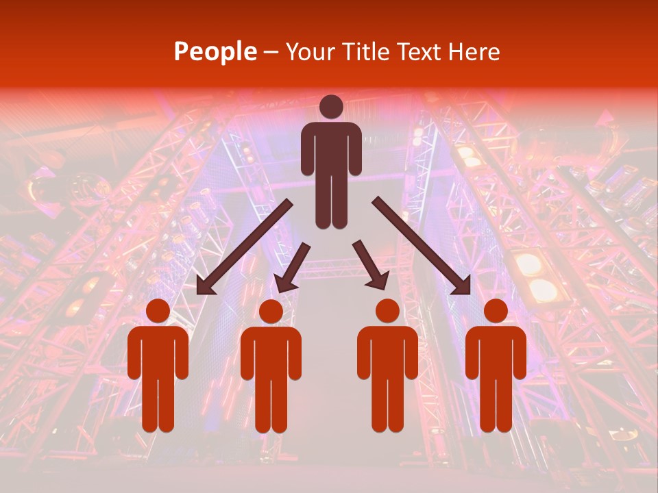 Electric Scene Architecture PowerPoint Template