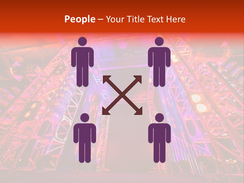 Electric Scene Architecture PowerPoint Template