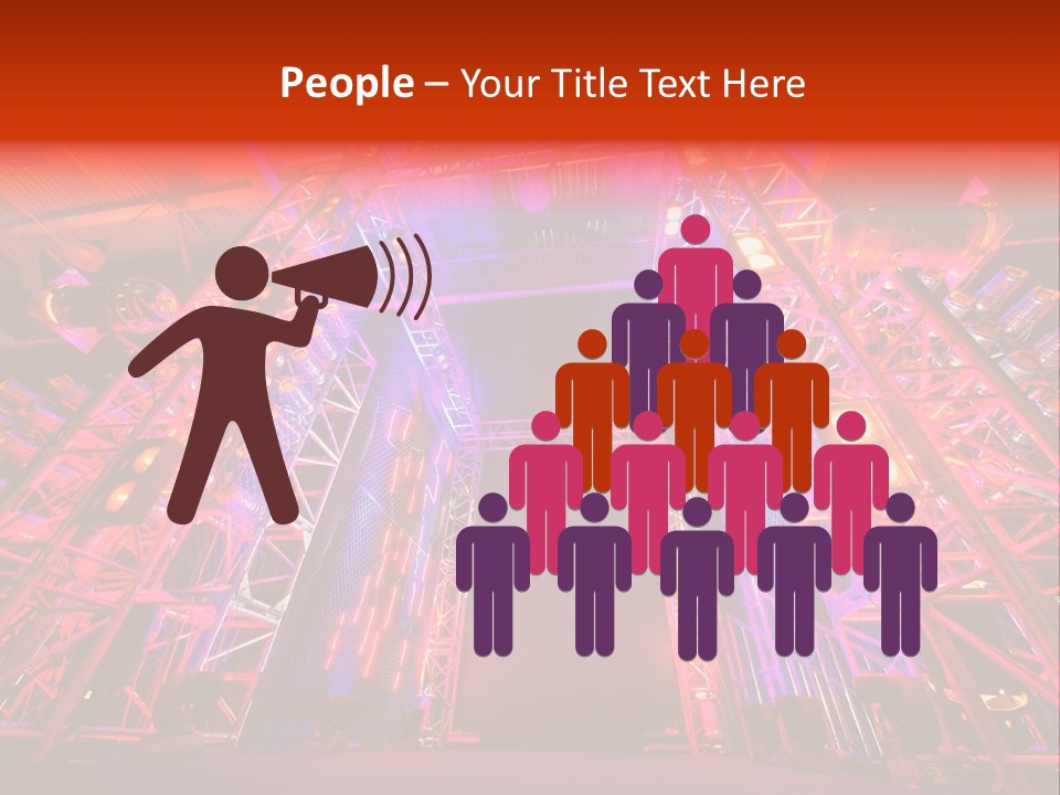 Electric Scene Architecture PowerPoint Template