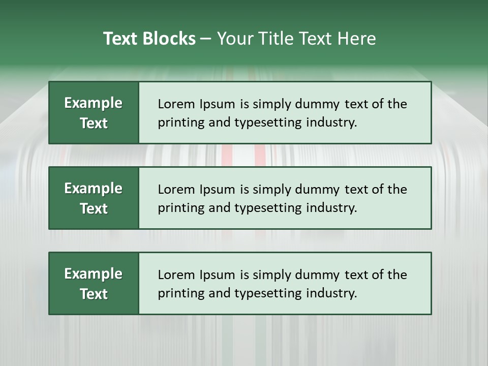 Big Press Rollers PowerPoint Template