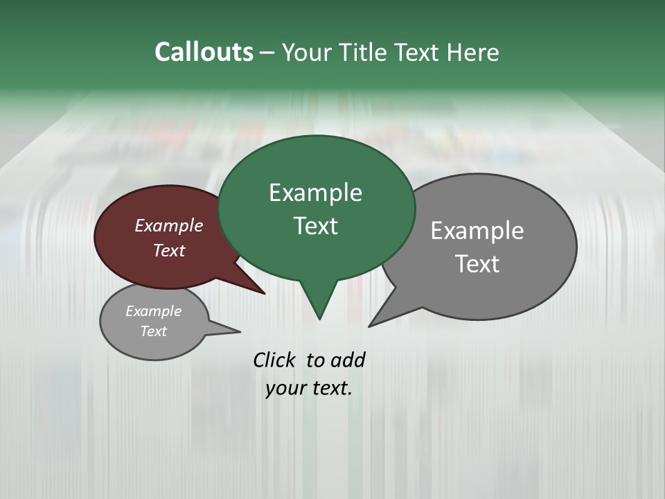 Big Press Rollers PowerPoint Template