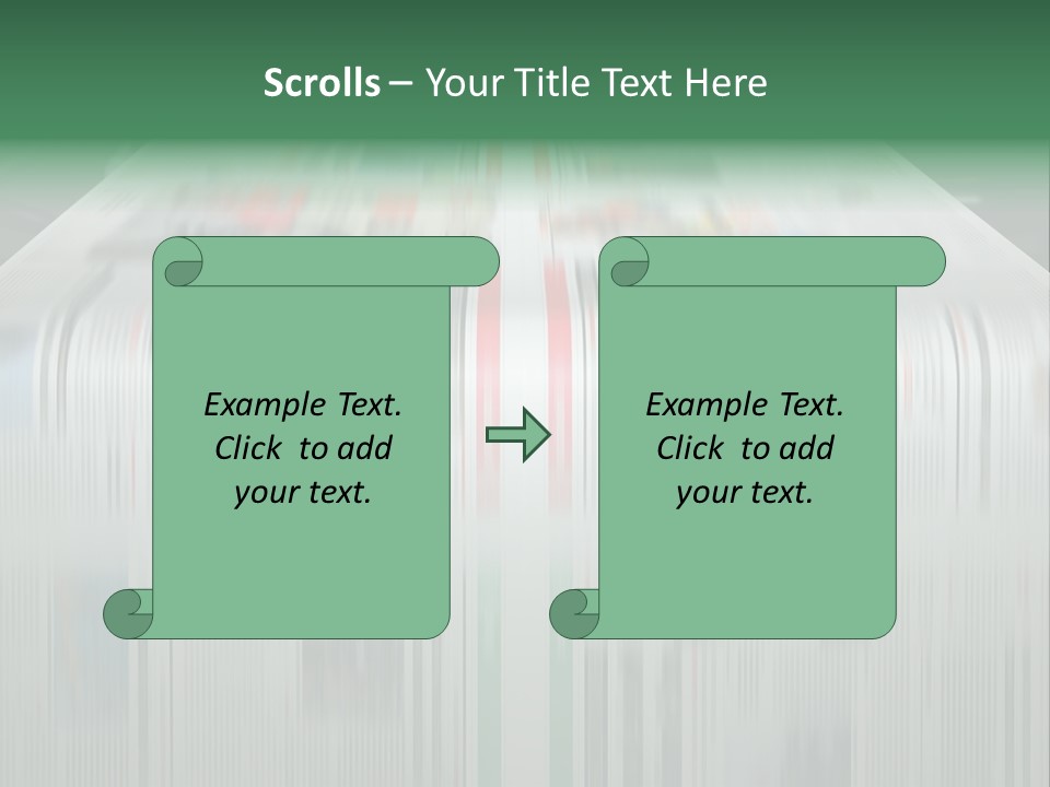 Big Press Rollers PowerPoint Template