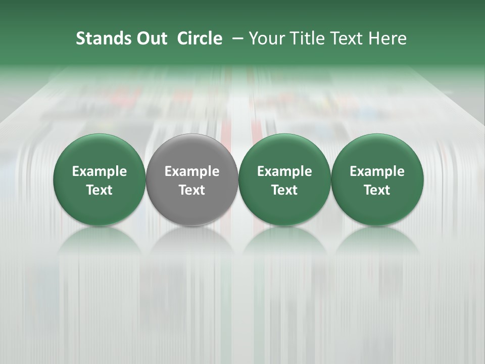 Big Press Rollers PowerPoint Template