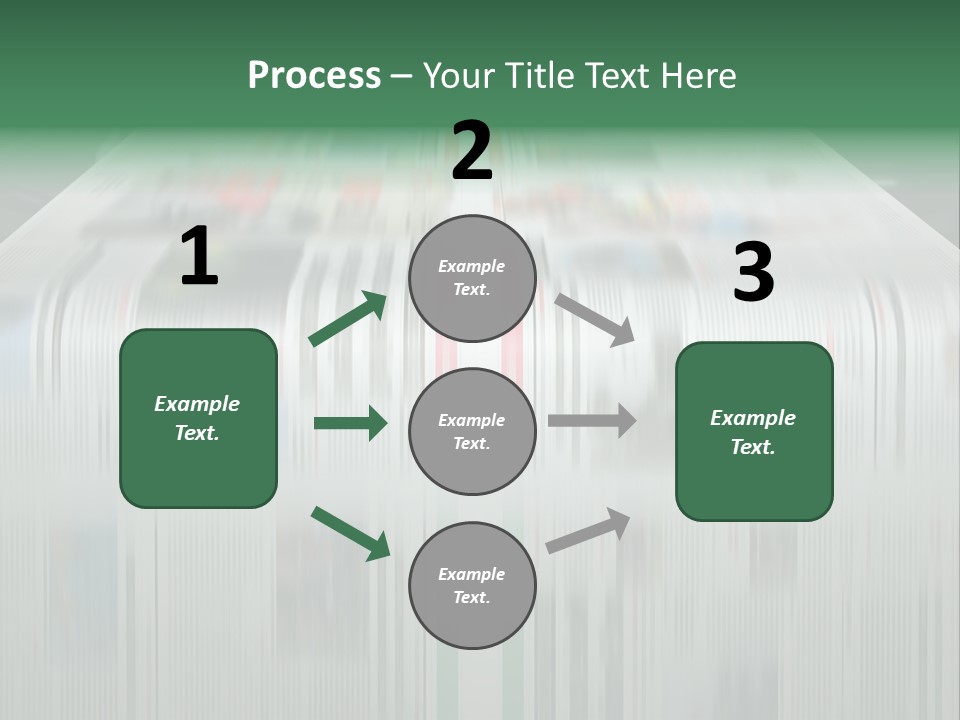 Big Press Rollers PowerPoint Template