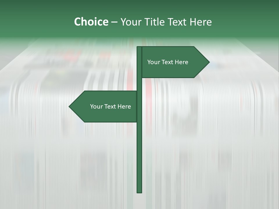 Big Press Rollers PowerPoint Template