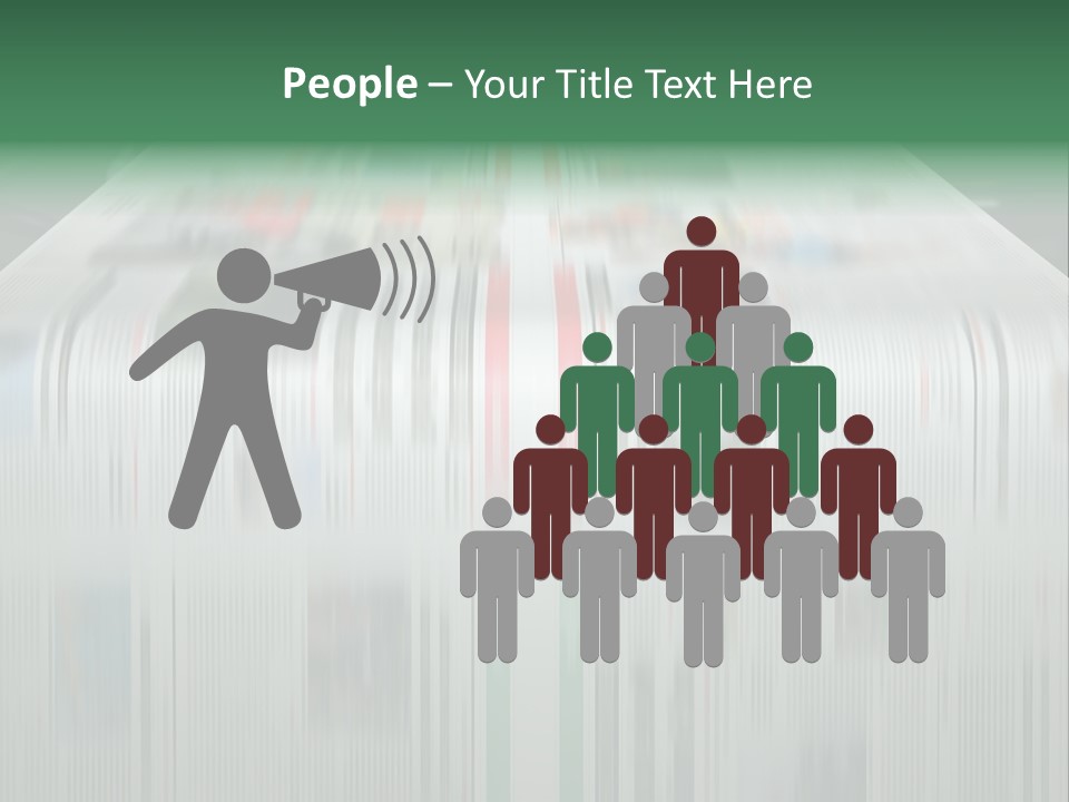 Big Press Rollers PowerPoint Template