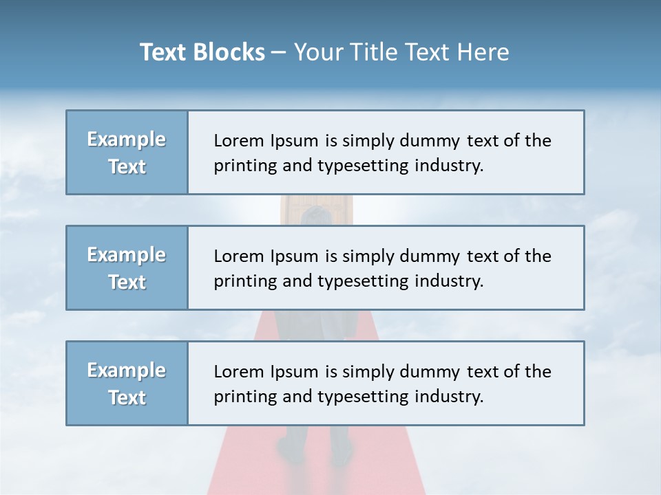 Look Transportation Dream PowerPoint Template
