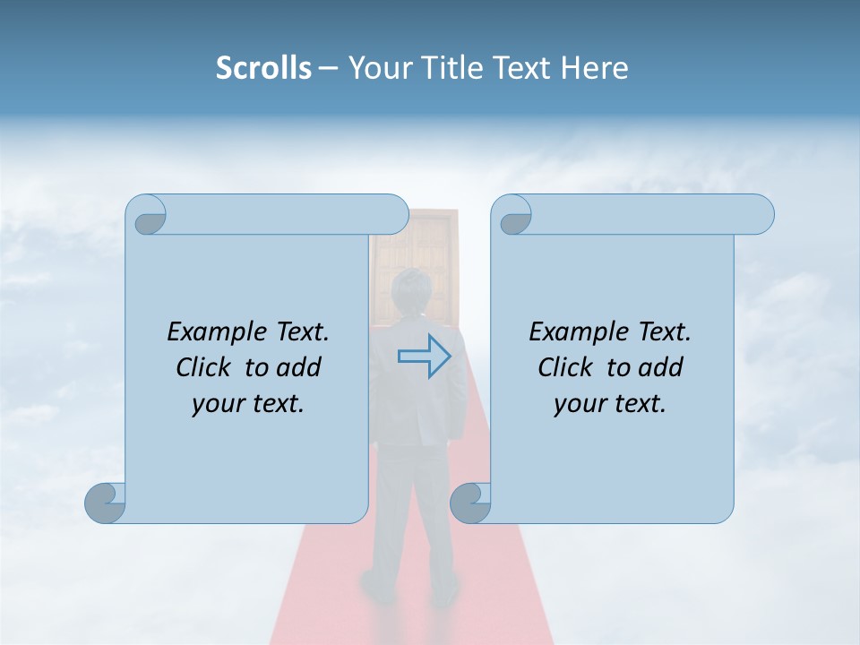 Look Transportation Dream PowerPoint Template