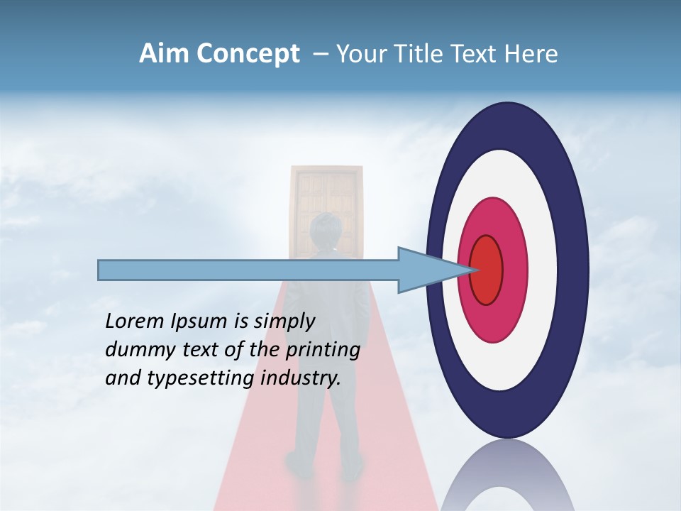 Look Transportation Dream PowerPoint Template