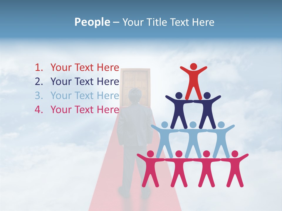 Look Transportation Dream PowerPoint Template